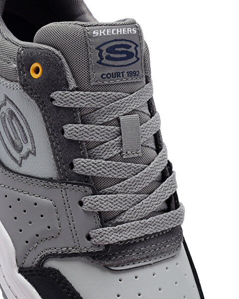 Skechers Skx228 Büyük Erkek Çocuk Gri Sneakers 406157L GYBK-10