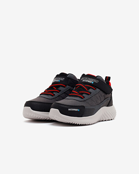 Skechers Bounder - Explore Squad Küçük Erkek Çocuk Siyah Bot 406339N BKCC-2