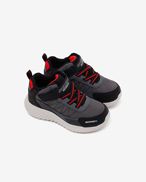 Skechers Bounder - Explore Squad Küçük Erkek Çocuk Siyah Bot 406339N BKCC-4