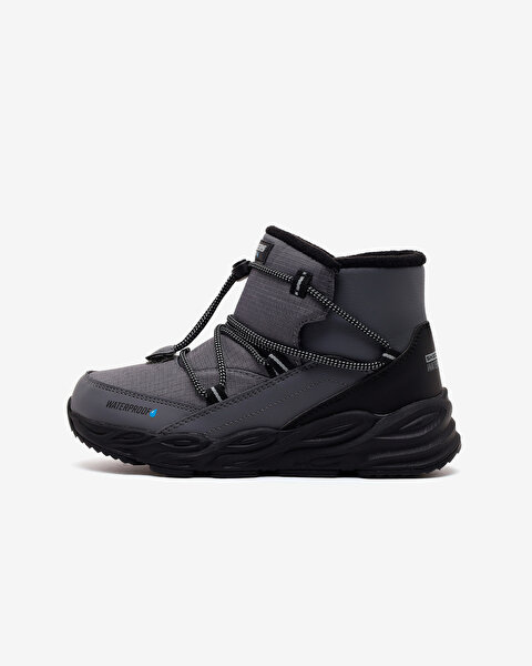 Skechers Turbo Tread-storm Glider Büyük Erkek Çocuk Gri Bot 406385L CCBK