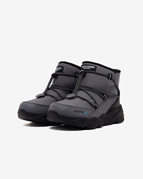 Skechers Turbo Tread-storm Glider Büyük Erkek Çocuk Gri Bot 406385L CCBK-2