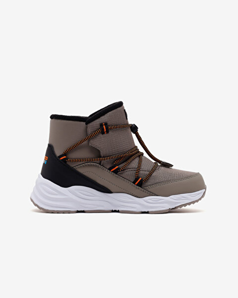 Skechers Turbo Tread-storm Glider Büyük Erkek Çocuk Bej Bot 406385L TPBK-1
