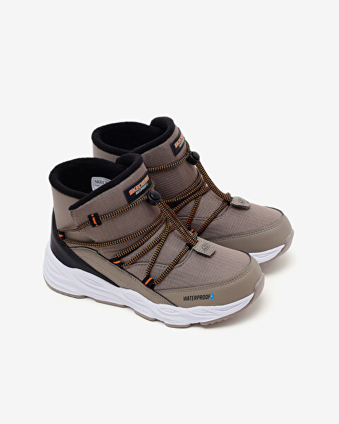 Skechers Turbo Tread-storm Glider Büyük Erkek Çocuk Bej Bot 406385L TPBK-4