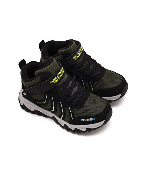 Skechers Rugged Ranger - Storm Trail Büyük Erkek Çocuk Siyah Spor Ayakkabı 406412L BKGR-4