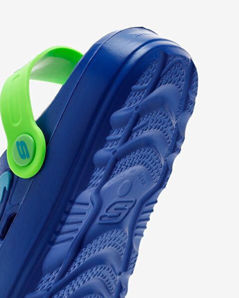 Skechers Swifters  -  Smelly Monsters Büyük Erkek Çocuk Mavi Terlik 406628L BLLM-10