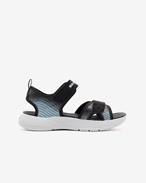 Skechers Microspec-splash Büyük Erkek Çocuk Siyah Sandalet 407034L BKSL-1