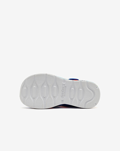 Skechers Play Scene Splash Küçük Erkek Çocuk Mavi Sandalet 407041N LTBL-3