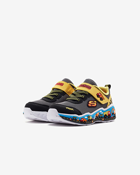 Skechers Play Scene Küçük Erkek Çocuk Siyah Spor Ayakkabı 407312N BKYL-2