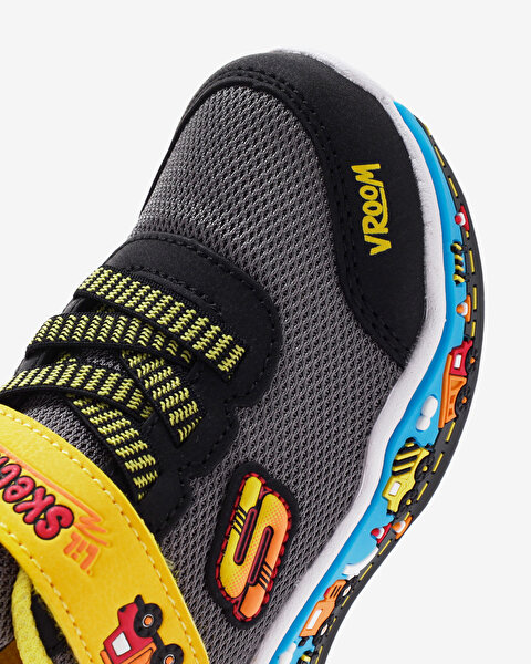 Skechers Play Scene Küçük Erkek Çocuk Siyah Spor Ayakkabı 407312N BKYL-9