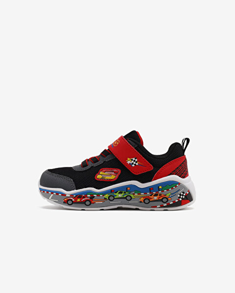 Skechers Play Scene Küçük Erkek Çocuk Siyah Spor Ayakkabı 407312N BKRD