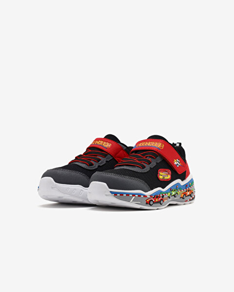 Skechers Play Scene Küçük Erkek Çocuk Siyah Spor Ayakkabı 407312N BKRD-2