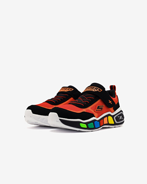 Skechers Play Scene - Storm Brights Küçük Erkek Çocuk Siyah Spor Ayakkabı 407606N BKRD-3