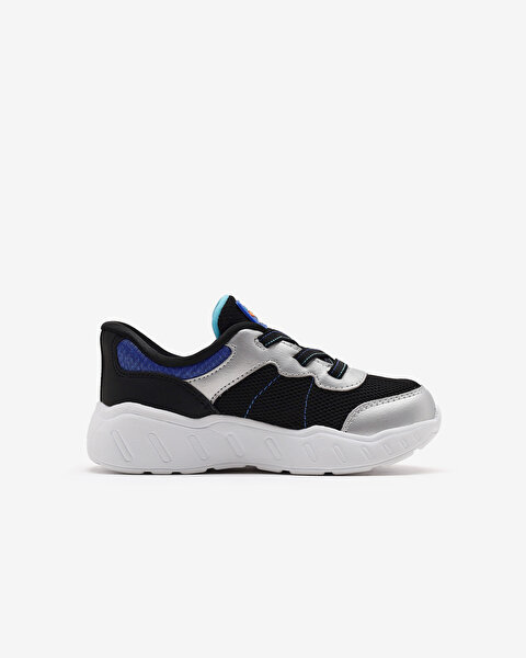 Skechers Play Scene Küçük Erkek Çocuk Siyah Spor Ayakkabı 407625N BKSL-1