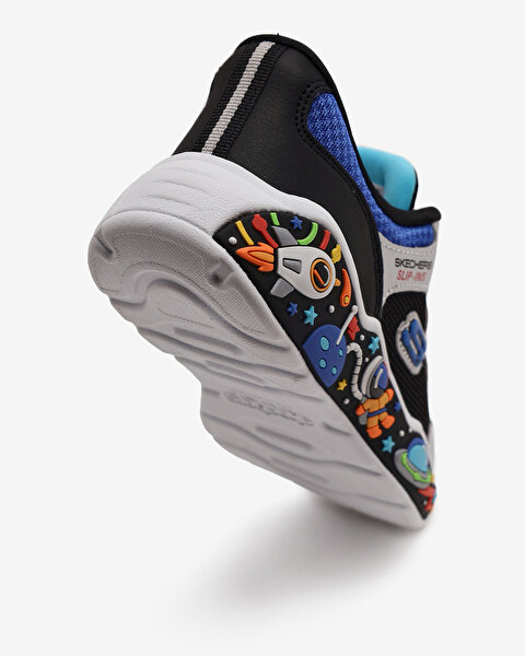 Skechers Play Scene Küçük Erkek Çocuk Siyah Spor Ayakkabı 407625N BKSL-5