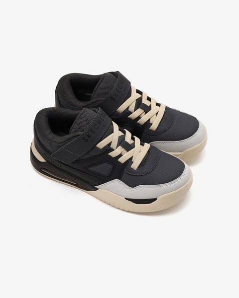 Skechers Court Tech Büyük Erkek Çocuk Siyah Sneakers 418070L BKCC-4