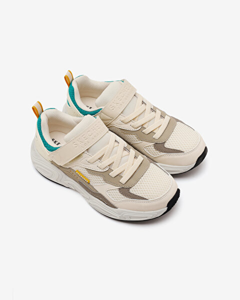 Skechers Mega-quake Büyük Erkek Çocuk Bej Spor Ayakkabı 419030L NTTQ-4