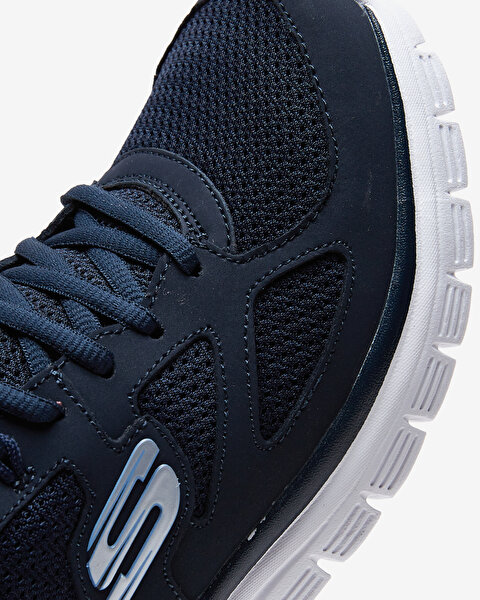 Skechers Lite - Weight Qtr Overlay W/two Erkek Lacivert Spor Ayakkabı 52635 NVY-8