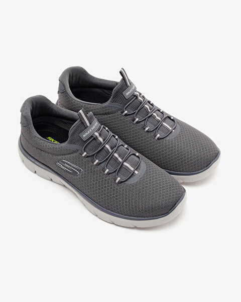 Skechers Summits Erkek Gri Spor Ayakkabı 52811TK CHAR-4