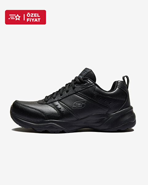 Skechers Haniger Erkek Siyah Spor Ayakkabı 58355 BBK