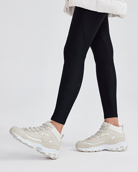 Skechers D'lites  -  Comfy Times Kadın Bej Bot 66666244 NAT-1