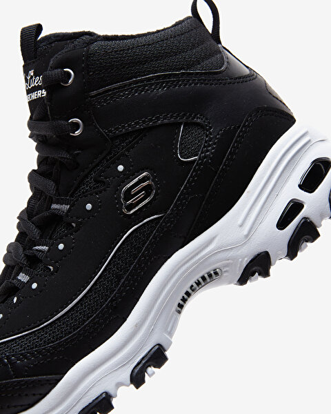 Skechers D'lites Kadın Siyah Bot 66666250 BLK-10