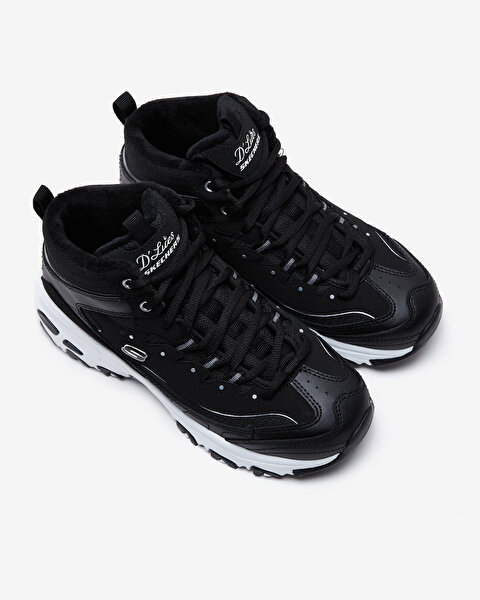 Skechers D'lites Kadın Siyah Bot 66666250 BLK-5