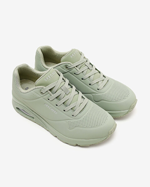 Skechers Uno Kadın Haki Sneakers 73690 SAGE-4