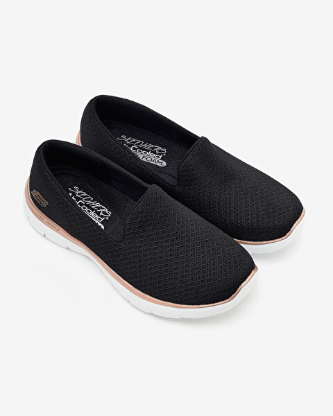 Skechers Summits Kadın Siyah Günlük Ayakkabı 896123TK BKRG-4