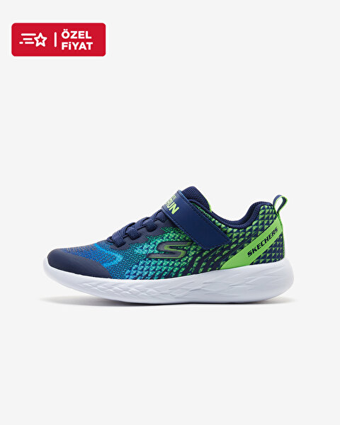 Skechers Go Run 600  -  Baxtux Büyük Erkek Çocuk Mavi Spor Ayakkabı 97858L NVLM