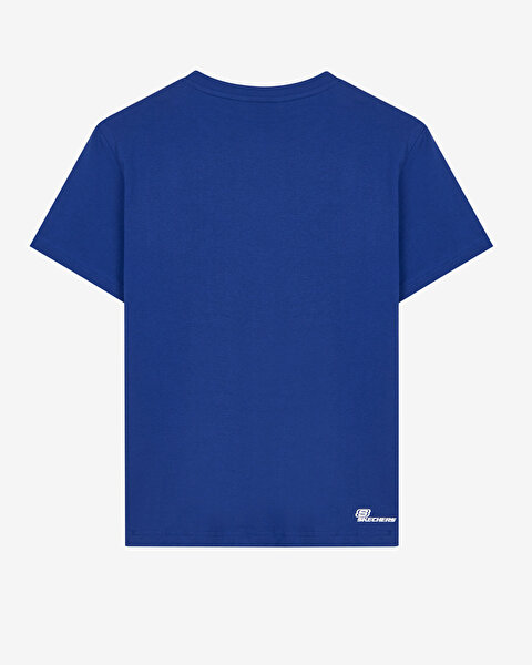 Skechers M Big Logo T-shirt Erkek Lacivert Tshirt S202243-410-7