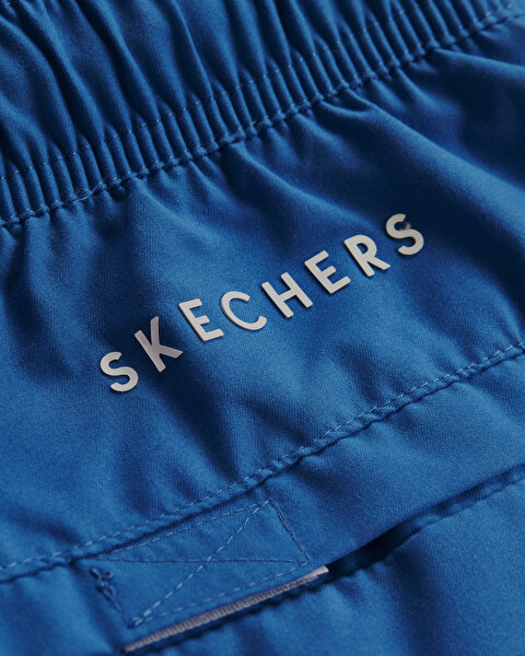 Skechers Swimwear M 5 ınch Swimshort Erkek Mavi Deniz Şortu S211654-400-9