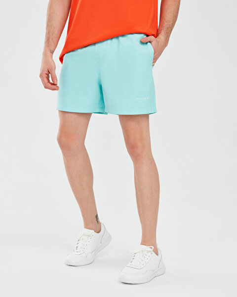 Skechers Swimwear M 5 Inch Swimshort Erkek Mavi Deniz Şortu S211654-815-3