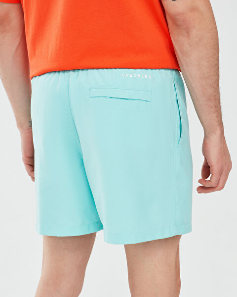 Skechers Swimwear M 5 Inch Swimshort Erkek Mavi Deniz Şortu S211654-815-4