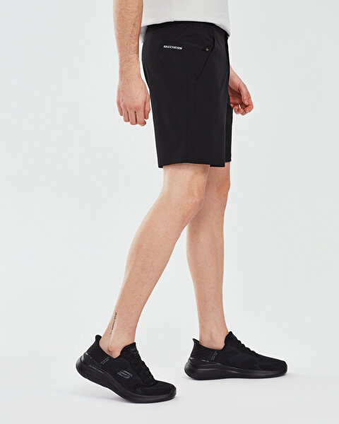 Skechers M Micro Collection 7 Inch Walk Short Erkek Siyah Şort S211710-001-1