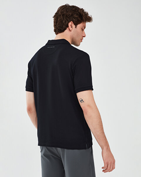 Skechers Polo M Short Sleeve Polo Erkek Siyah Polo Yaka Tshirt S211800-001-5