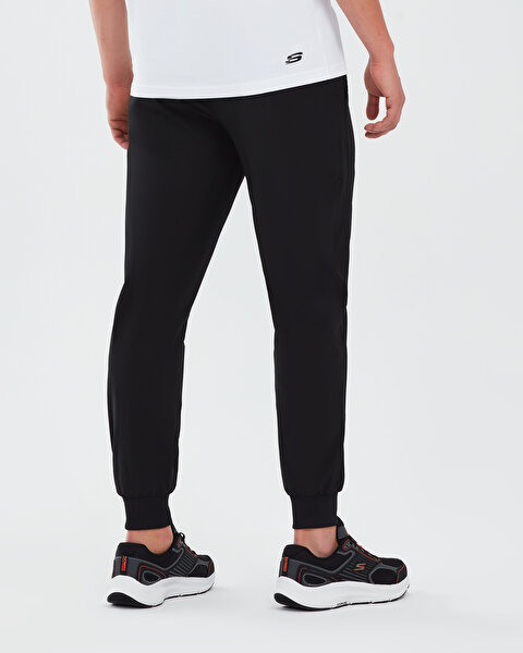 Skechers M Micro Collection Side Zipped Jogger Pant Erkek Siyah Eşofman Altı S211809-001-5