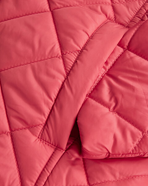 Skechers W Capitone Hooded Jacket Kadın Kırmızı Mont S212001-600-10