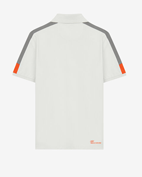 Skechers Polo Shirt M Short Sleeve Erkek Gri Polo Yaka Tshirt S221047-035-8