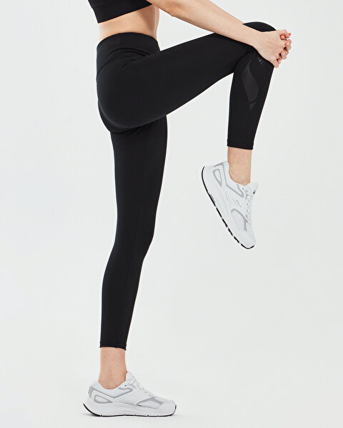 Skechers W Big Logo Legging Kadın Siyah Tayt S221139-001-3