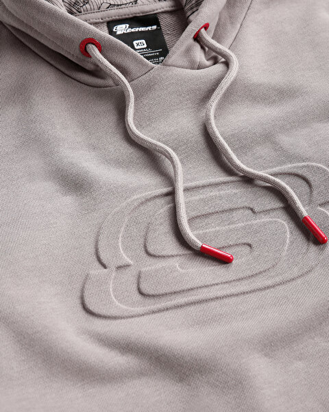 Skechers Mid Weight Fleece W Hoodie Sweatshirt Kadın Pembe Sweatshirt S222053-506-2