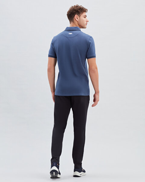 Skechers M Short Sleeve Polo Erkek Lacivert Polo Yaka Tshirt S222059-410-1