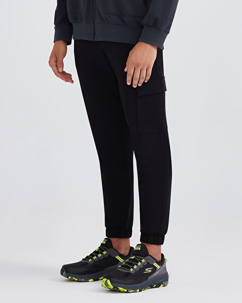 Skechers Micro Collection M Jogger Woven Pant Erkek Siyah Eşofman Altı S222080-001-2