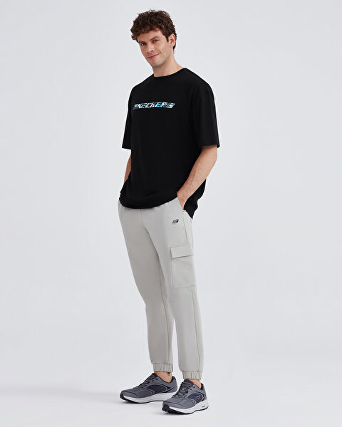 Skechers Micro Collection M Jogger Woven Pant Erkek Gri Eşofman Altı S222080-013-1