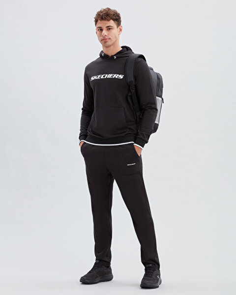 Skechers M Raschel Slim Sweatpant Erkek Siyah Eşofman Altı S222148-001