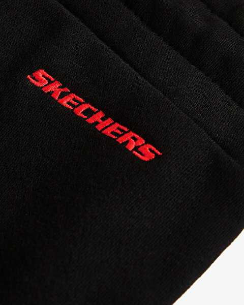 Skechers Mid Weight Fleece M Slim Sweatpant Erkek Siyah Eşofman Altı S222163-001-2