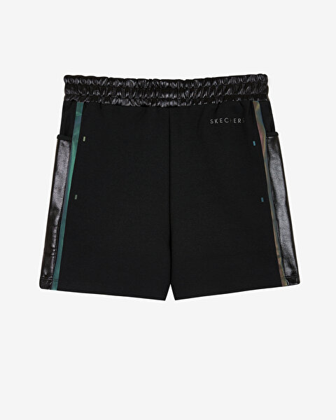 Skechers W 2Xi-lock Foil Covered 5Inch Short Kadın Siyah Şort S231143-001-1