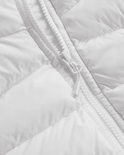 Skechers W Outerwear Padded Vest Kadın Beyaz Yelek S231239-100-10