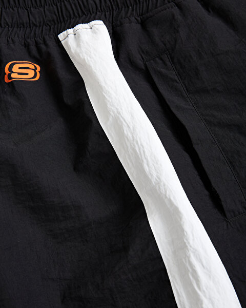 Skechers W Micro Collection Color Block Jogger Woven Pant Kadın Siyah Eşofman Altı S231243-001-8