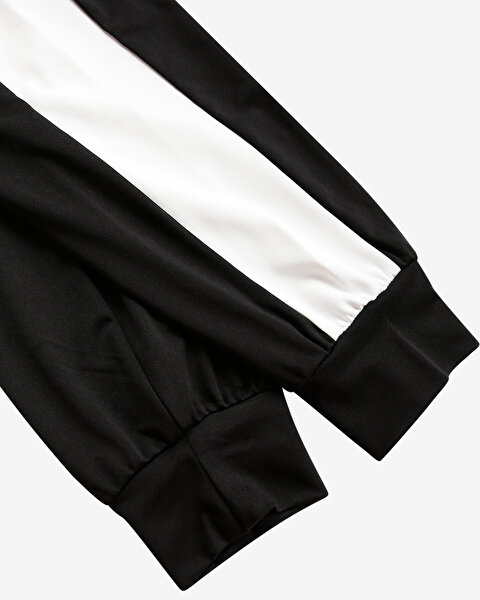 Skechers M 2Xi-lock Diagonal Fleece Suit Track Suit Erkek Siyah Eşofman Takımı S231450-001-12