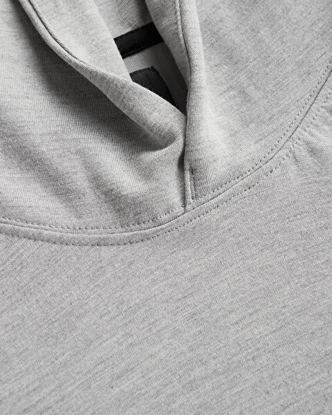 Skechers M Scuba Coll. Hoodie Sweatshirt Erkek Gri Sweatshirt S231466-035-9